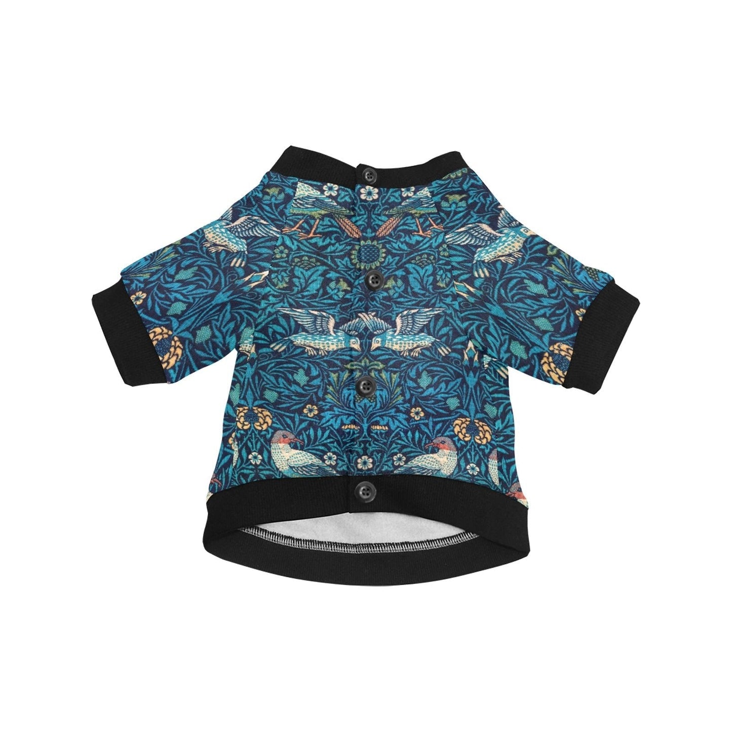 Pet Apparel Morris Bird Round Neck Shirt for Daily Use Essen - lifestyle product image for pet apparel