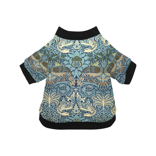 Morris Peacock and Dragon Round Neck Shirt