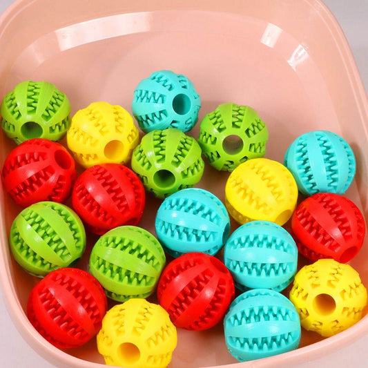 Purrfect Pet Kingdom Watermelon Dog Molar Toy - Durable Chew Balls 6 cm in diameter Green figure eight ball Purrfect Pet Kingdom