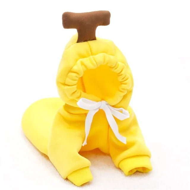 Warm Dog Winter Clothes Cute Fruit Dog - Costumes - Mimarta - Yellow - Extra Large - 580811_UI861WQ