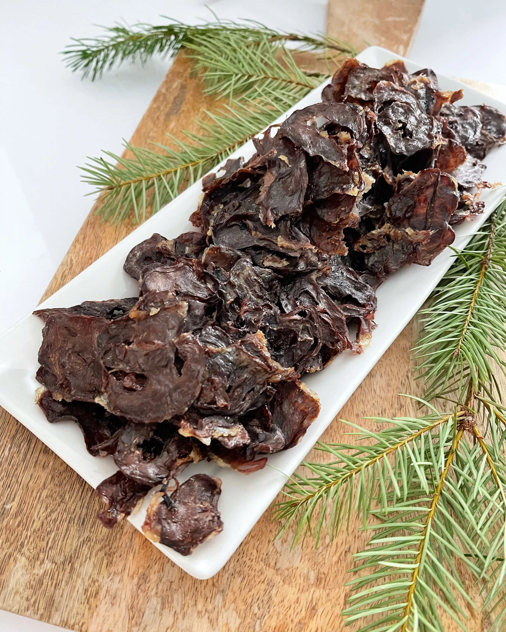 Naked Beasts - Natural Sliced Turkey Heart Dog Treats - Single Ingredient 6oz - Dog Treats