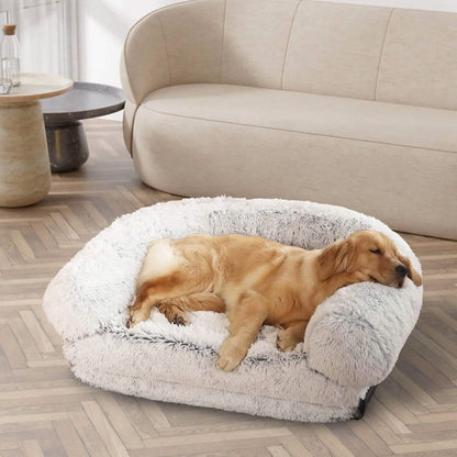 Napping Human-Sized Dog Bed Machine Washable Zipped