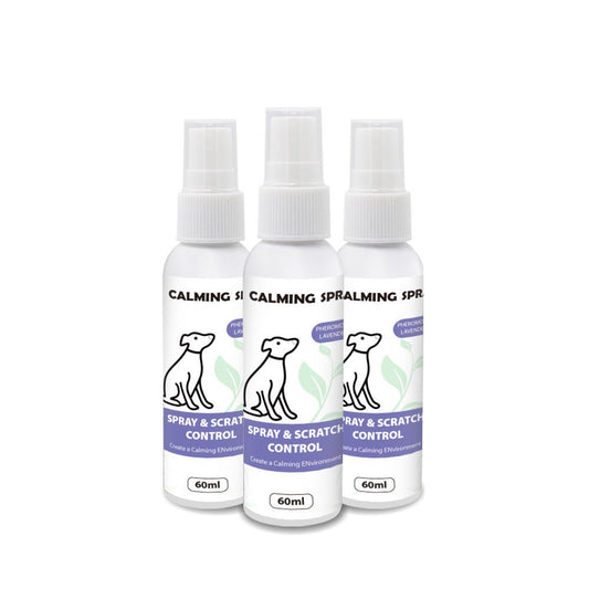 Purrfect Pet Kingdom Calming Spray for Cats, a natural anxiety relief for cats, in 60ml bottles