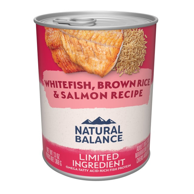 Natural Balance Healthy Wet Dog Food Whitefish Salmon - Purrfect Pet Kingdom