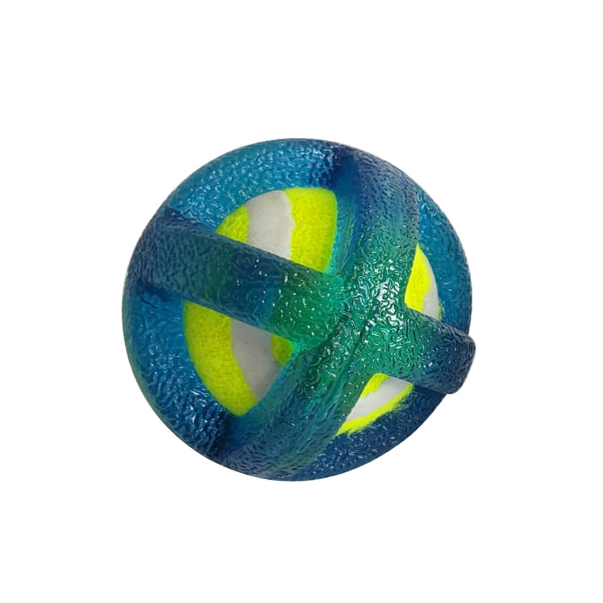 Dog Toy TPR-Coated Agility Tennis Ball Toy Durable -Safe - gallery product image for dog toy