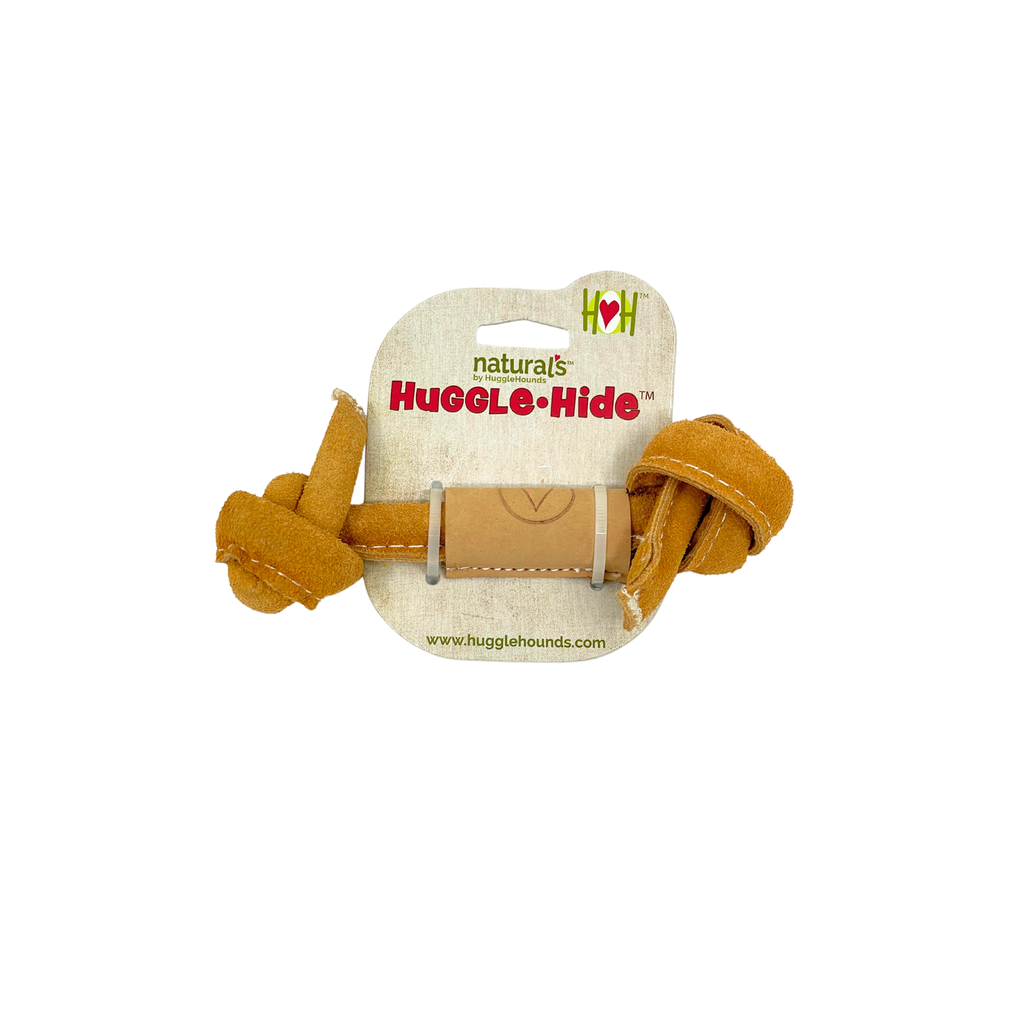 Dog Treats Huggle-Hide Natural Leather Bone Toy Pack Essenti - detail product image for dog treats