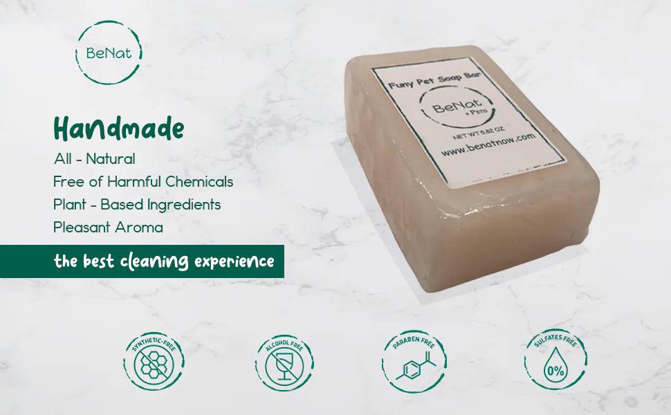 NatureBuddy Handcrafted Pet Soap, Oat 5.8 oz