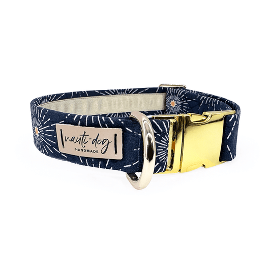 Nauti-dog Handmade constellation print martingale collar with a stylish design for dogs