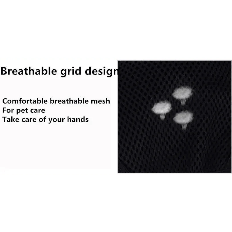 New Efficient Pet Grooming Cleaning Gentle Brush Gloves Pet Hair