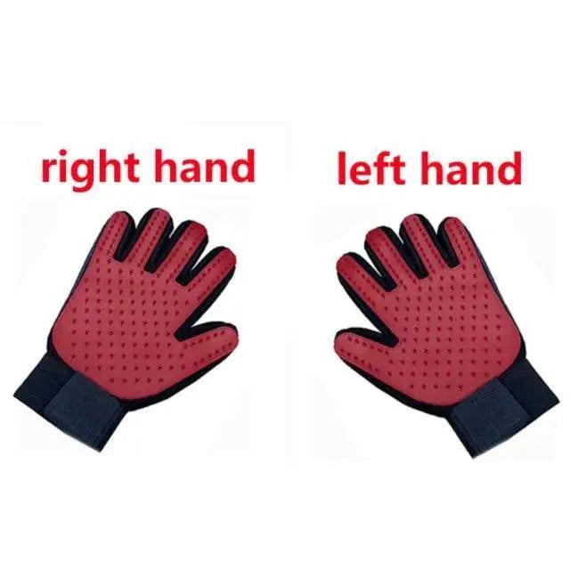 New Efficient Pet Grooming Cleaning Gentle Brush Gloves Pet Hair