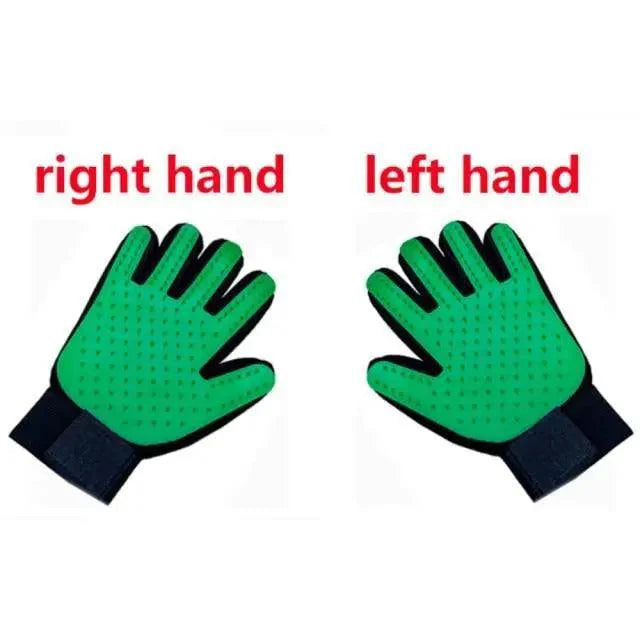 New Efficient Pet Grooming Cleaning Gentle Brush Gloves Pet Hair