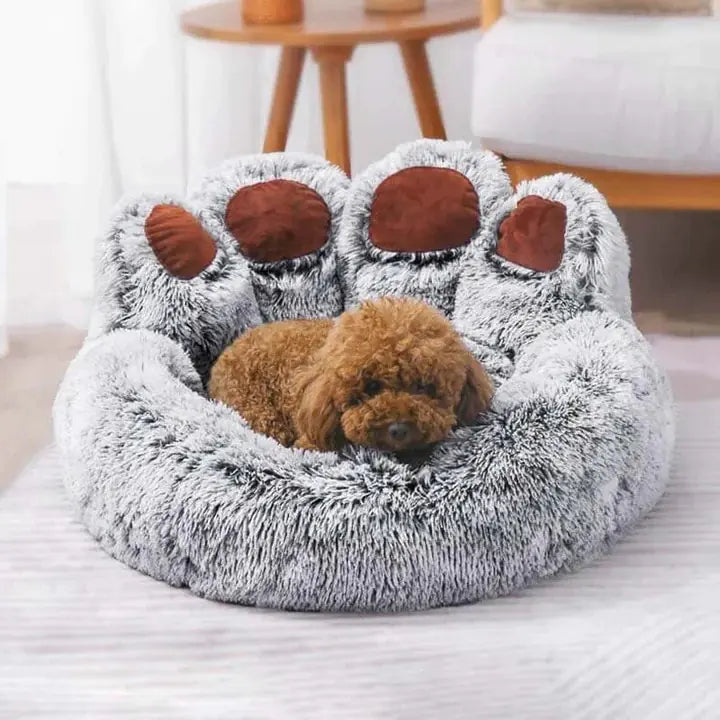 Pet Bear Paw Shape House Bed - Pet Beds - Mimarta