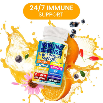 Purrfect Pet Kingdom Premium Pet Immune Defense Capsules Purrfect Pet Kingdom