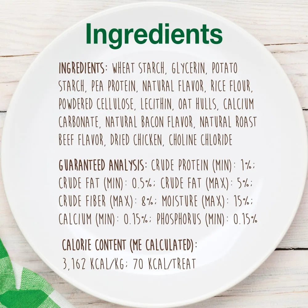 Nylabone Healthy Edibles Bacon Puppy Chew Treats 3-Pack by The Family Pet, budget-friendly, eco-friendly dog treats under ...