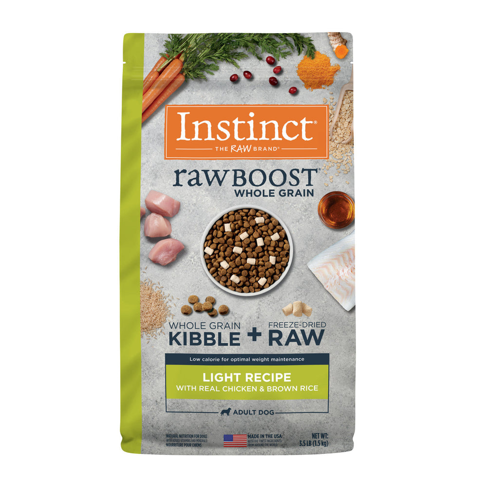 Instinct Raw Boost Whole Grain Light Chicken & Brown Rice Adult Dry Dog (3.5lb)