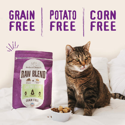 Grain Free Poultry Raw Blend Premium Cat Food 2.5lb Nutrien