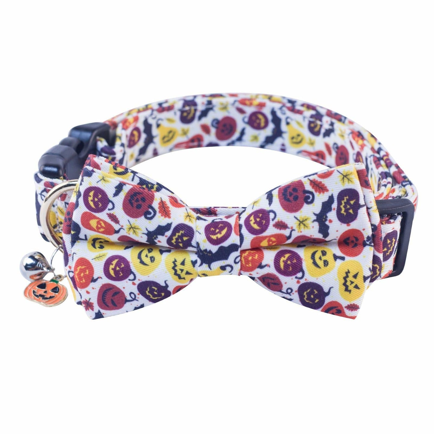 NISIYE Dog Bowtie Collar Soft Adjustable Blue with Metal Buckle for Pets