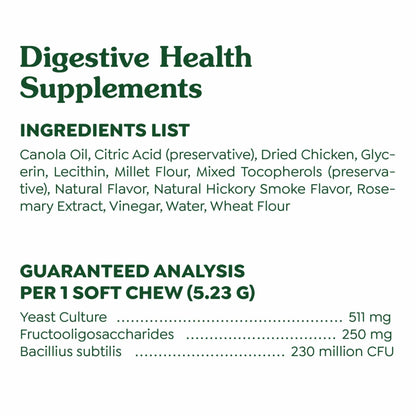 BestBy01/25 Greenies Digestive Health Probiotics DogTreats Chicken 7.8oz 40ct - Dog Chews & Treats - Deal US