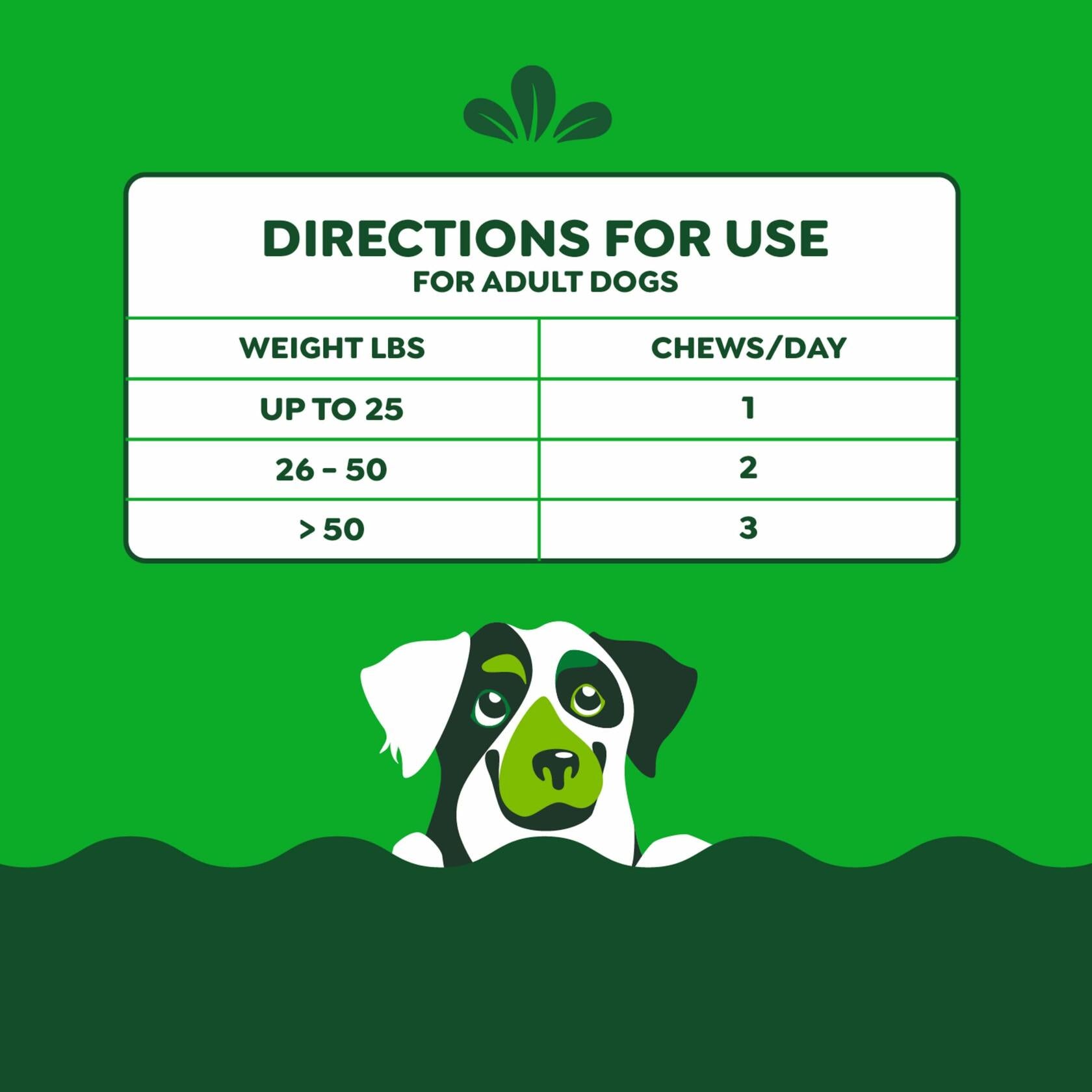 BestBy01/25 Greenies Digestive Health Probiotics DogTreats Chicken 7.8oz 40ct - Dog Chews & Treats - Deal US