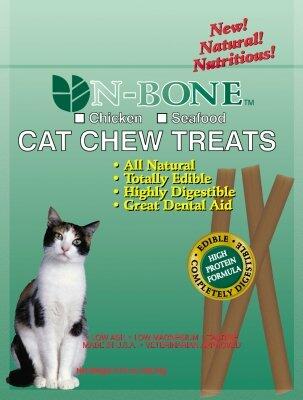 BestBy09/25 N-Bone Cat Chew Treat Natural Polymer NB11119