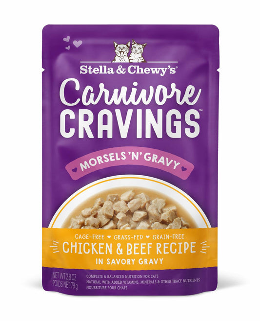BestBy04/25 Stella & Chewy’s Carnivore Cravings Chicken & Beef 12x2.8oz Wet Cat - Stella & Chewy Cat Food - Deal US