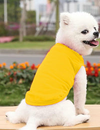 Cotton Dog Shirt Small Size Soft Breathable Sleeveless Vest