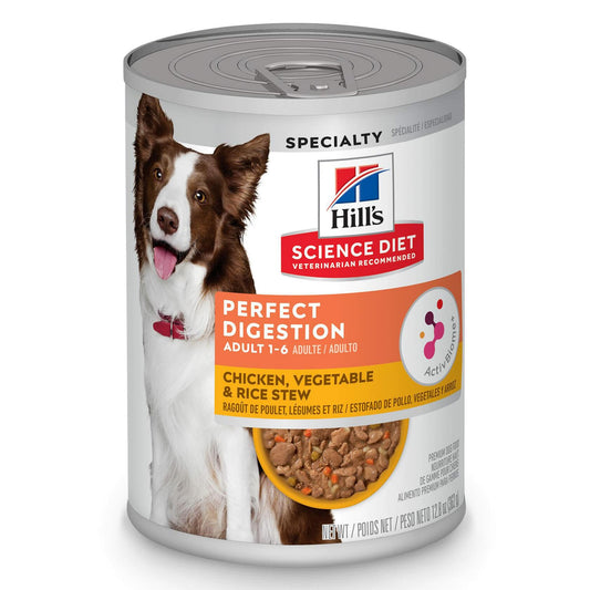 BestBy1026 Hill's Science Diet Adult 1-6 Digestive Support Wet Dog Food 12.5oz