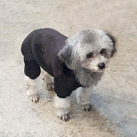 Dog Hoodie Pet Jumpsuit Fleece Sweatshirt Buttons Winter Warm Cotton Size Medium