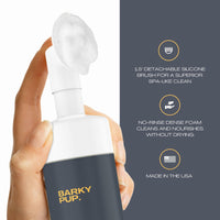 BARKY PUP Dog Paw Cleaner No-Rinse Foaming Dandelion 6.8 fl