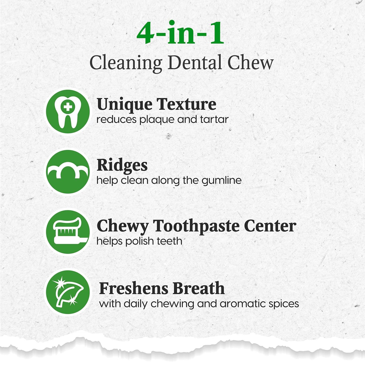 BestBy07/25 Ark Naturals Brushless Toothpaste Dog Dental Chews Mini 4oz 1 Pack - Deal US