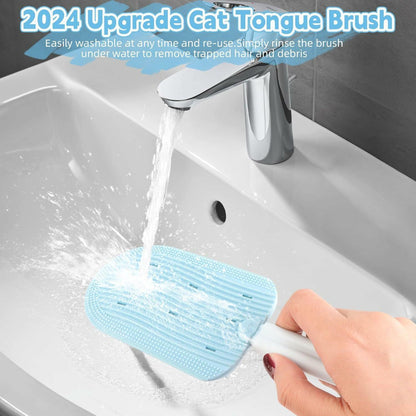 Cat Tongue Grooming Brush for Cats – Gentle Massage Tool
