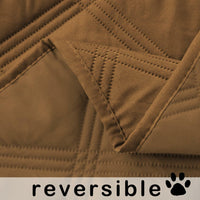 fuguitex Waterproof Reversible Dog Blanket Small 30x53 Brown Size 30x53