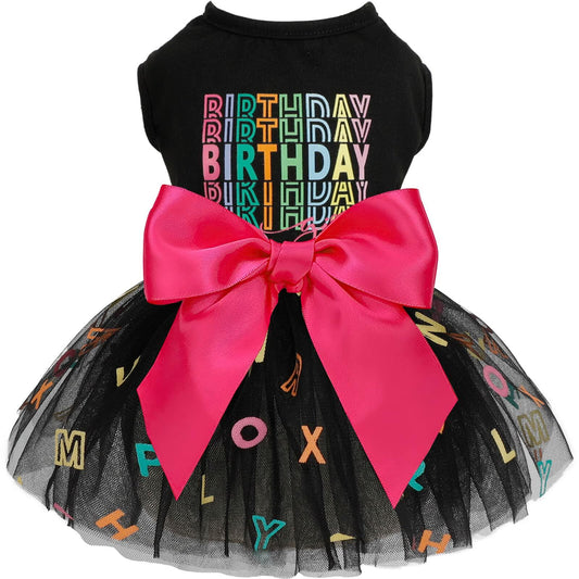 Dog Dress Puppy Costume Small Dogs Summer Spring Outfit Size S