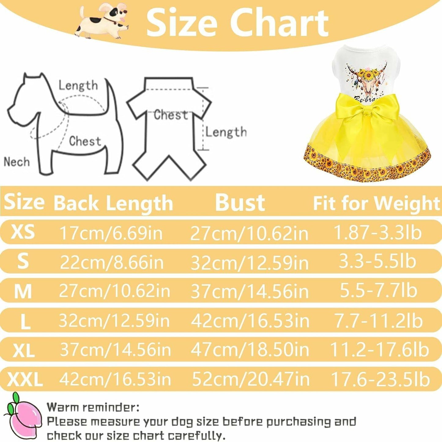 Dog Dress Puppy Skirt Tulle Lace Birthday Party Small XS Size