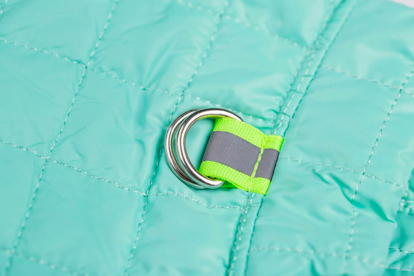 Miaododo Winter Dog Coat Windproof Cotton-Padded High Collar Size L- Black