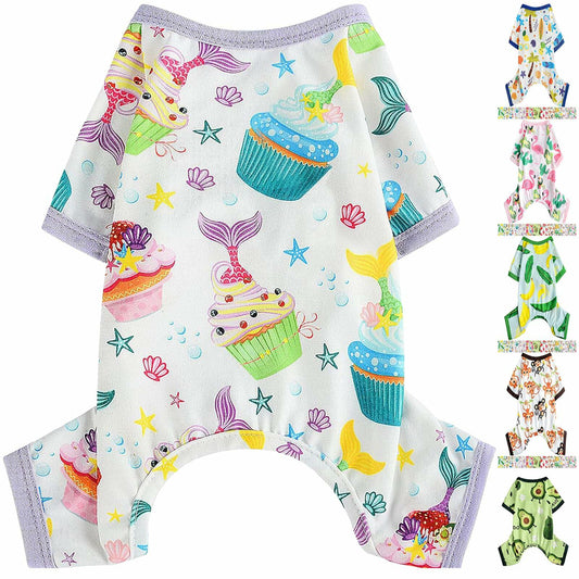 [Like New] Dog Pajamas for Small Chihuahua Yorkie Teacup,Soft Pet Clothes Cat Shirts Outfit