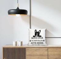 Huester French Bulldog Pillow Covers Dog Decor Gifts 18x18