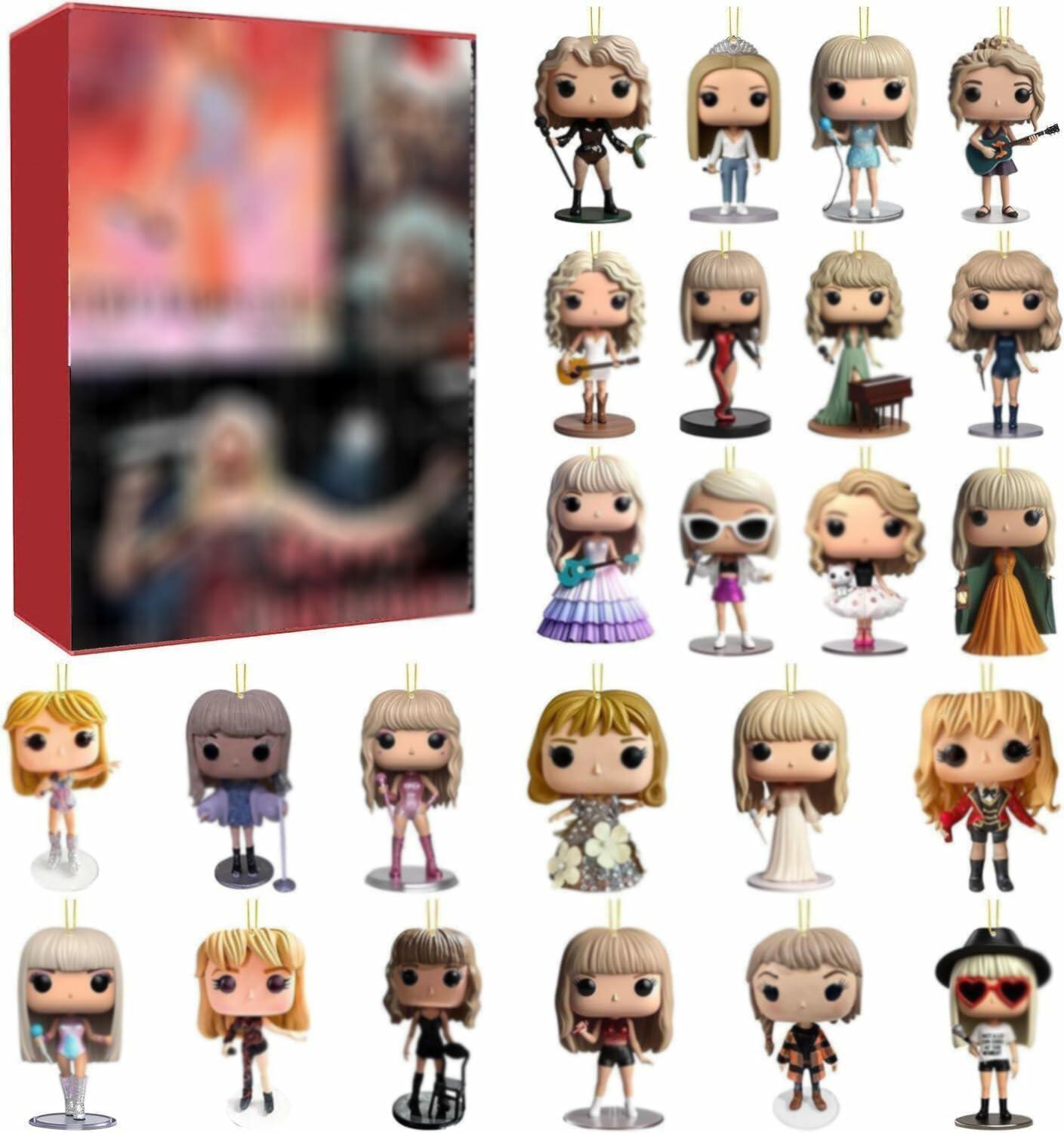 Christmas Vacation 24 Day Advent Calendar Ornaments for Music Lovers