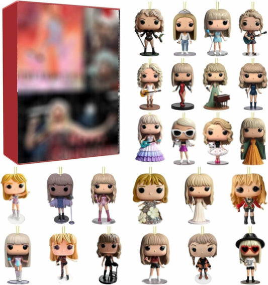 Christmas Vacation 24 Day Advent Calendar Ornaments for Music Lovers