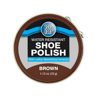 Westminster Pet Shoe Gear Shoe Polish 1.12 Oz Brown Water Resistant