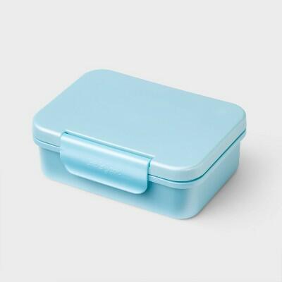 Cat & Jack Snack Container Bento Box Glitter Blue 50% Recycled Polypropylene