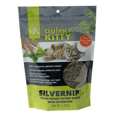 Quirky Kitty Silvervine & North American Catnip Blend Cat Treats 1.25oz - Quirky Kitty Cat Treats - Deal US