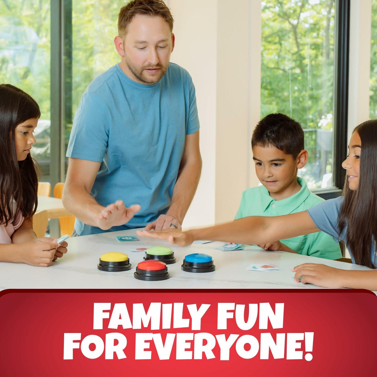 Chuckle & Roar Family Game Night Buzzers Educational Activity Toy Ages 4-8