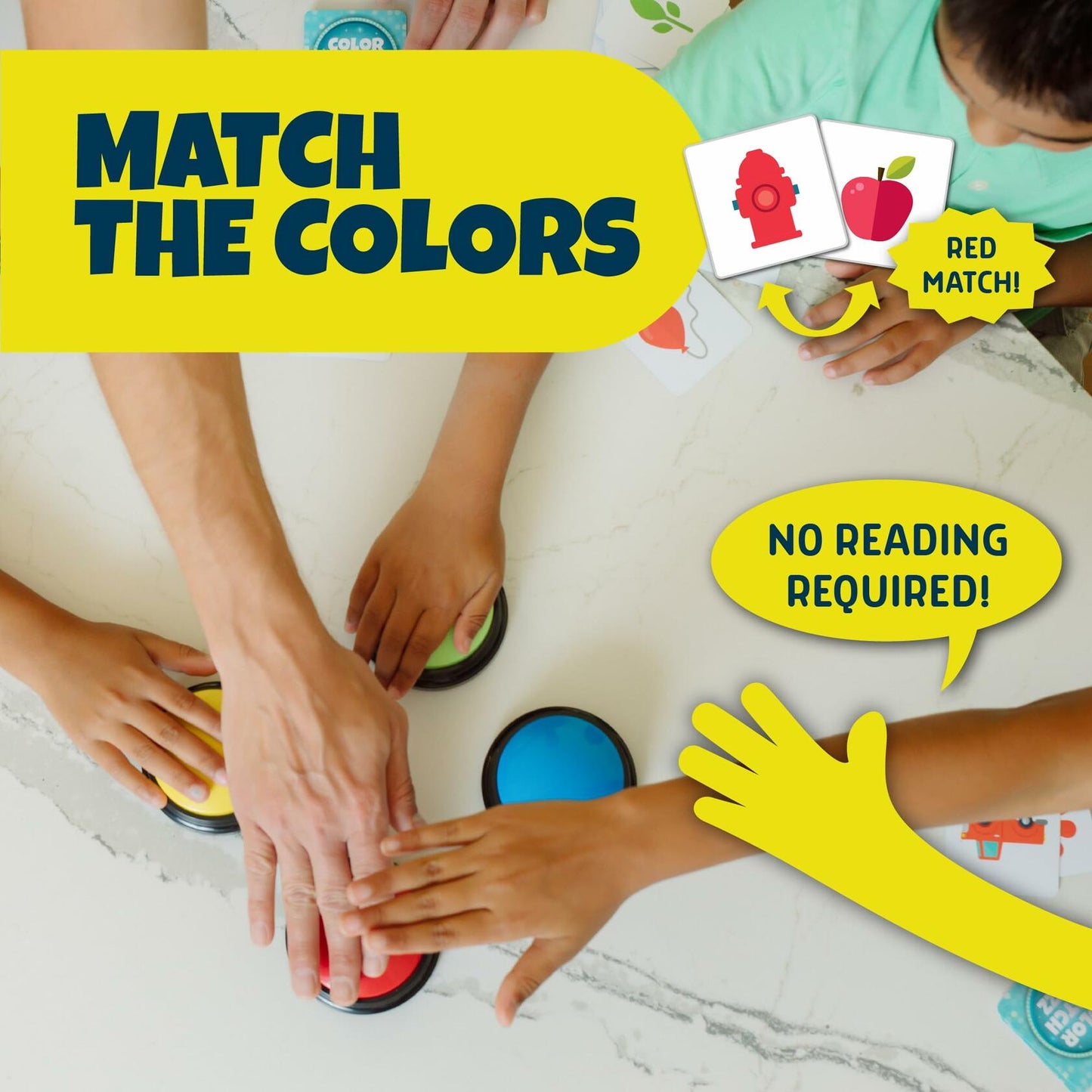 Chuckle & Roar Family Game Night Buzzers Educational Activity Toy Ages 4-8