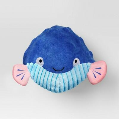 Sun Squad Pufferfish Dog Ball Plush Toy Soft Squeaky Pet Toy - Purrfect Pet Kingdom