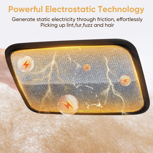 Wqapey Electrostatic Pet Hair Removal Gloves Reusable Cat Dog Fur