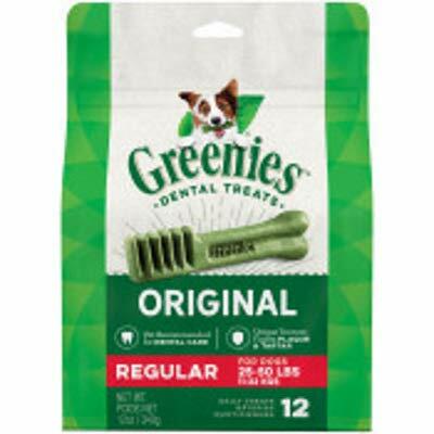 Bestby11/25 Greenies Treat-Pak Regular Dogs 12oz 24ct Dental