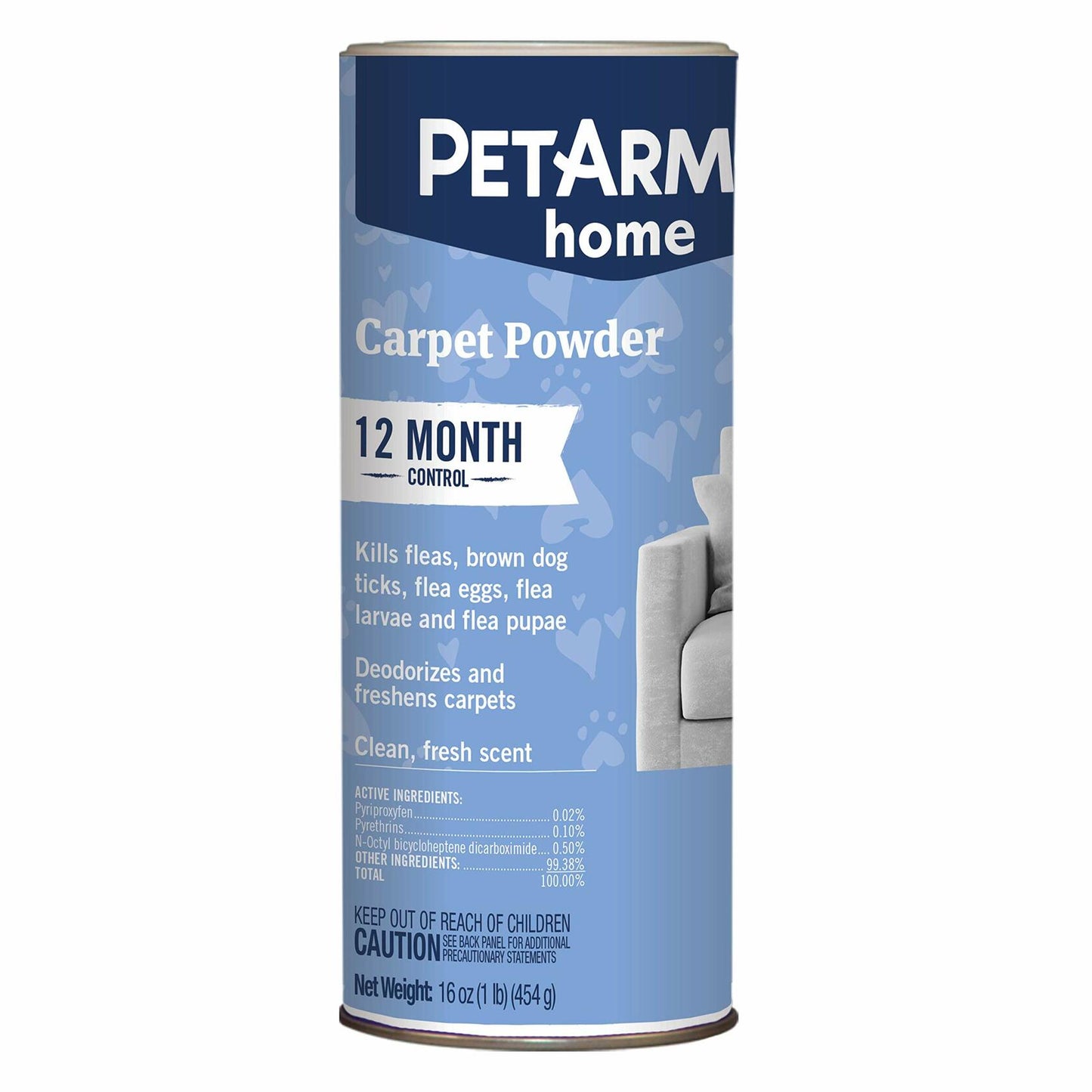 PETARMOR Home Carpet Powder Fleas Ticks Protection Deodorizer 16