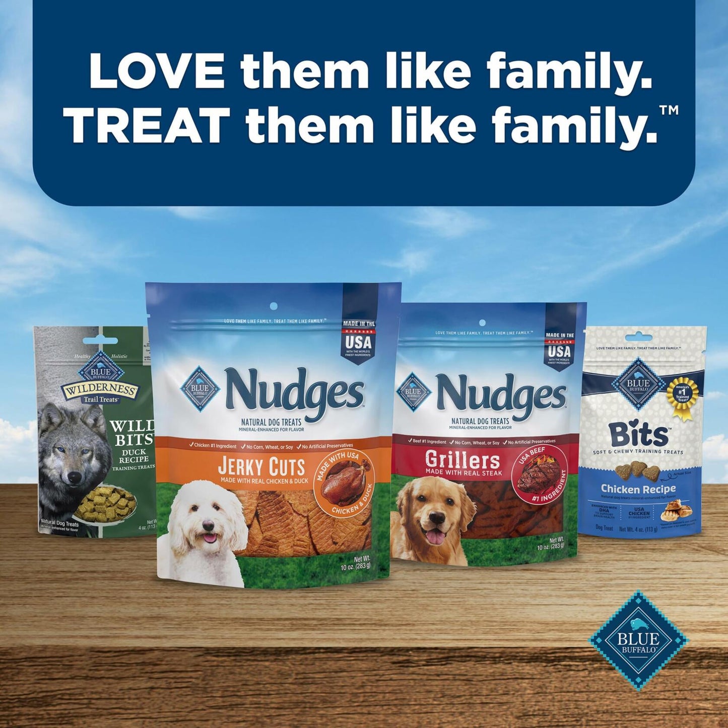 Nudges Jerky Cuts Dog Treats