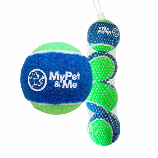 My Pet  Me Dog Tennis Balls 2.5-Inch Soft Lightweight Indoor